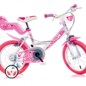 Bicicletta Per Bambina 16″ White/Pink