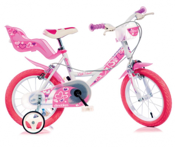 Bicicletta Per Bambina 16″ White/Pink
