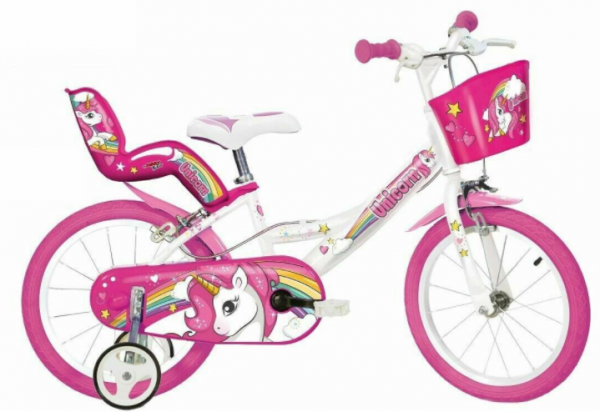 Bicicletta Per Bambina Unicorno 16″