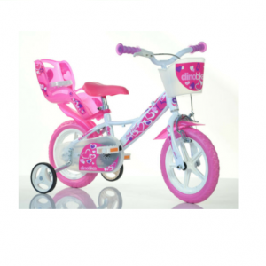 Bicicletta Per Bambina 12" White/Pink